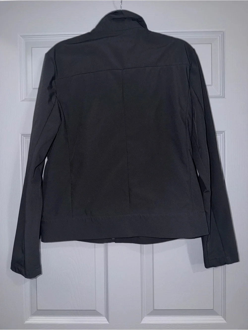 Kenneth Cole Black Lightweight Shirt Jacket